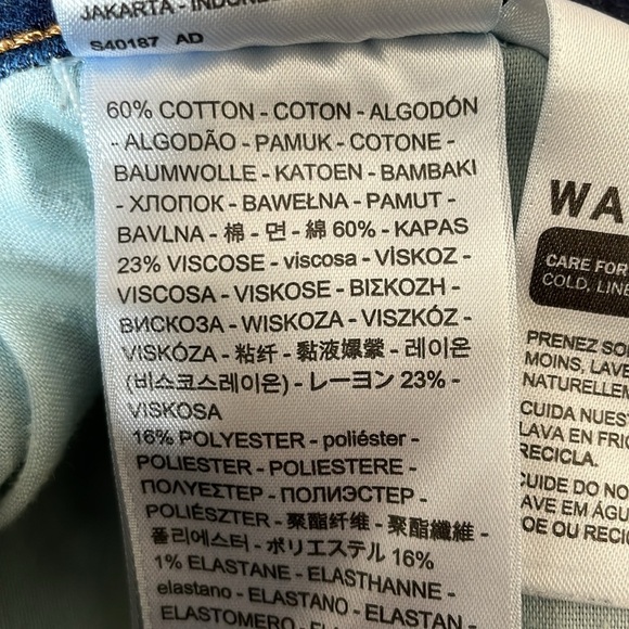 Levi’s Women’s Bootcut Jeans Sz: 16 - Picture 6 of 6